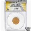 NY Token 630AY-1a Civil War Storecard ANACS AU58 Millers