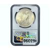 Image 2 : 1923 Silver Peace Dollar NGC MS62