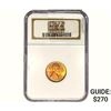 1952-S Wheat Cent NGC MS67 RD