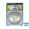 1923 Silver Peace Dollar ANACS MS64