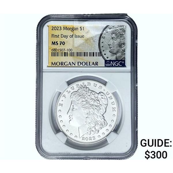 2023 Morgan Silver Dollar NGC MS70
