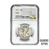 Image 1 : 1921 Walking Liberty Half Dollar NGC VG8