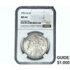 Image 1 : 1921-D Morgan Silver Dollar NGC MS64