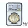 Image 1 : 1921-D Morgan Silver Dollar NGC MS64+