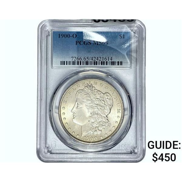 1900-O Morgan Silver Dollar PCGS MS65