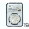 1884-S Morgan Silver Dollar NGC AU50
