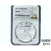Image 1 : 2016 $1 Silver Eagle NGC MS69