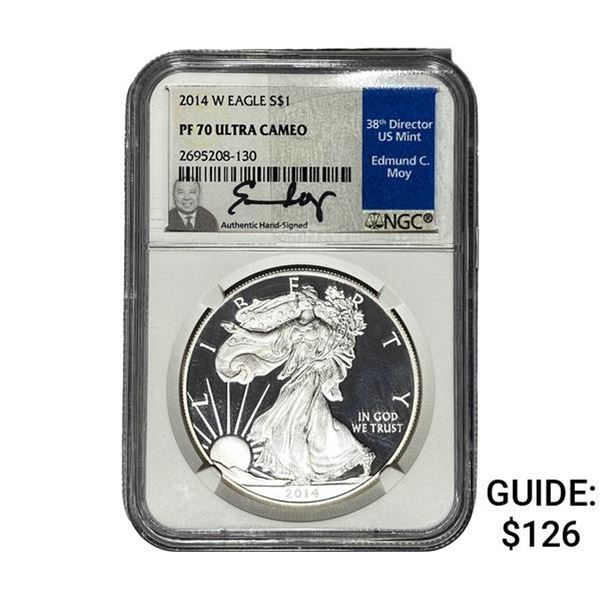 2014 $1 Silver Eagle NGC PF70 UC
