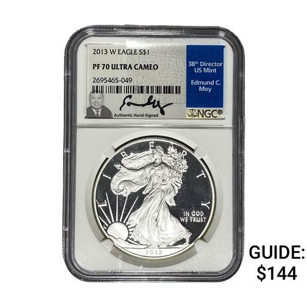 2013 $1 Silver Eagle NGC PF70 UC