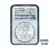 Image 1 : 2017 $1 Silver Eagle NGC MS70 Early Release