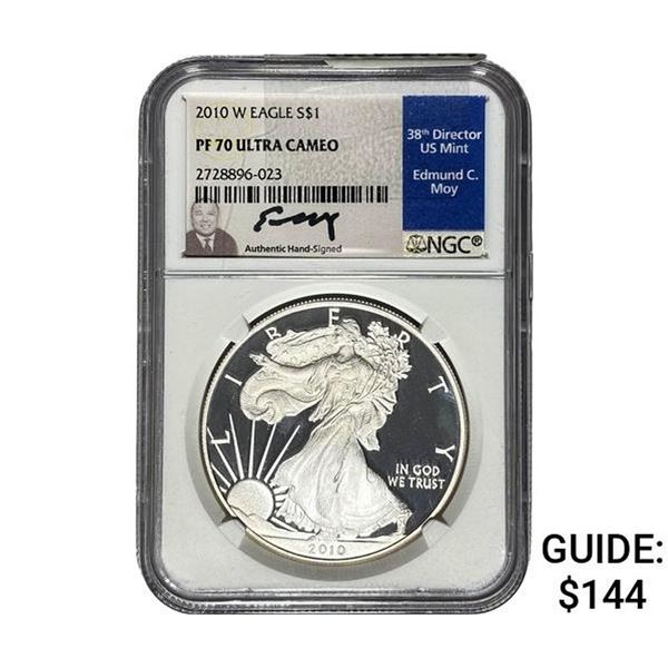 2010 $1 Silver Eagle NGC PF70 UC