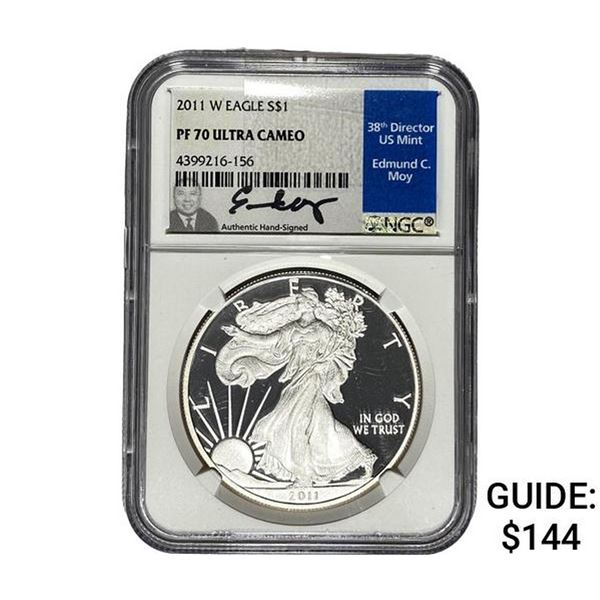 2011 $1 Silver Eagle NGC PF70 UC