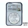 Image 1 : 2017 $1 Silver Eagle NGC MS69