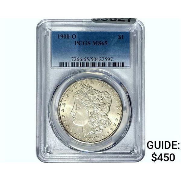1900-O Morgan Silver Dollar PCGS MS65