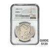 Image 1 : 1883-O Morgan Silver Dollar NGC F2