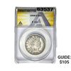 Image 1 : 1908-O Barber Half Dollar ANACS F12