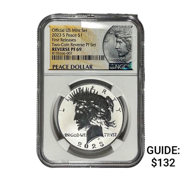 2023-S Silver Peace Dollar NGC PF69 REV