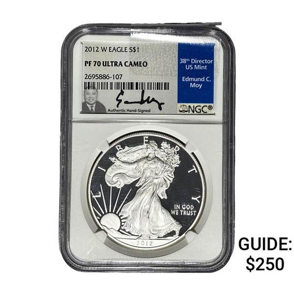 2012 $1 Silver Eagle NGC PF70 UC
