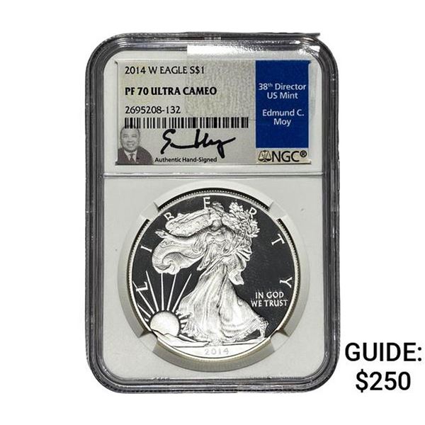 2014 $1 Silver Eagle NGC PF70 UC