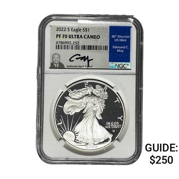 2022 $1 Silver Eagle NGC PF70 UC