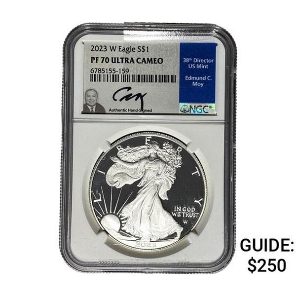 2023 $1 Silver Eagle NGC PF70 UC