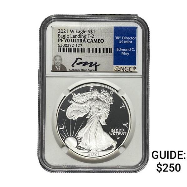 2021-W $1 Silver Eagle NGC PF70 UC