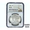 Image 1 : 1886 Morgan Silver Dollar NGC MS64