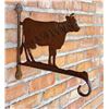 Image 1 : Rustic Cast Iron Cow Plant Hanger