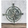 Image 2 : Rustic Cast Iron Nautical Compass Wall Sculpture