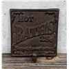 Image 1 : Cast Iron Hot Baths Sign