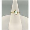 Image 2 : 10k Gold Opal Alaskan Gold Nugget Ring