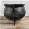 Image 2 : Civil War Savery Cast Iron Cauldron US Army Marked