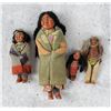 Image 1 : Collection of Skookum Indian Dolls