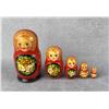 Image 1 : Traditional Russian Matryoshka Nesting Doll Set