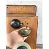 Image 2 : Antique Oak Telephone