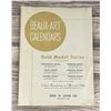 Image 1 : Beaux Art Calendars Salesman Sample Book