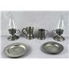 Image 2 : Collection of Pewter Table Articles