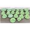 Image 1 : Fire King Jadeite Jane Ray Dishware