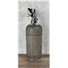 Image 1 : Wire Mesh Covered Seltzer Water Bottle