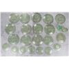 Image 3 : Uranium Vaseline Glass Dishes Plates