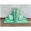 Image 3 : Roseville Pottery Dawn Bookends