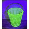Image 1 : Fostoria Fairfax Uranium Glass Ice Bucket