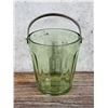 Image 2 : Fostoria Fairfax Uranium Glass Ice Bucket