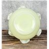 Image 3 : Fenton Custard Uranium Glass Rose Bowl