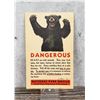 Image 1 : National Park Service Dangerous Bears Leaflet