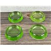 Image 2 : Anchor Hocking Uranium Glass Furniture Casters