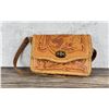 Image 3 : Vintage Tooled Leather Cowgirl Purse