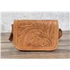 Image 1 : Vintage Cowgirl Tooled Leather Purse