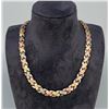 Image 1 : Sterling Silver 14k Gold Necklace