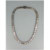 Image 2 : Sterling Silver 14k Gold Necklace